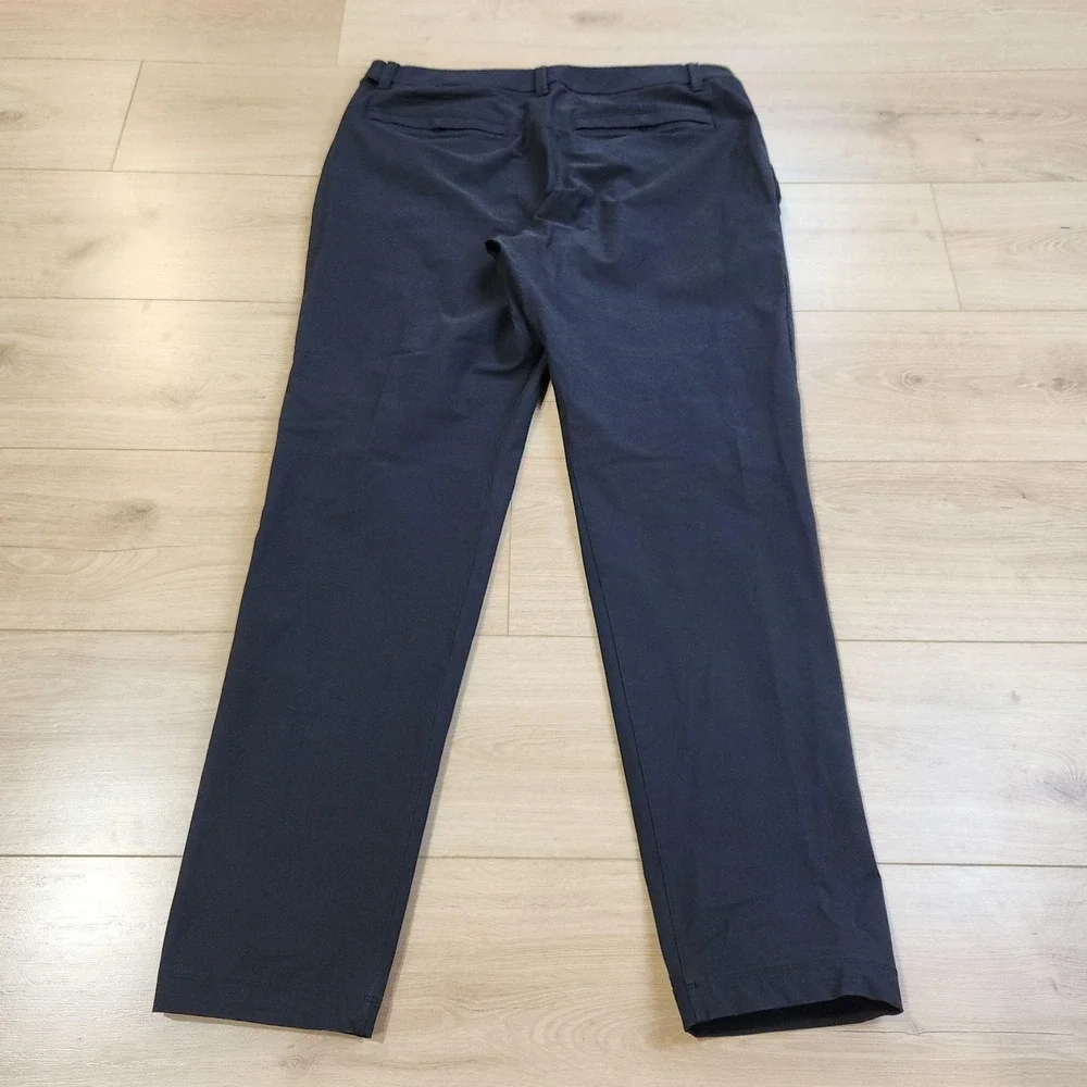 Lululemon‎ ABC Pants Mens 36x32 Black Chino Straight Casual Travel Tech